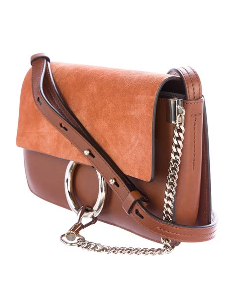 chloe faye shoulder bag small|chloe faye bag sale.